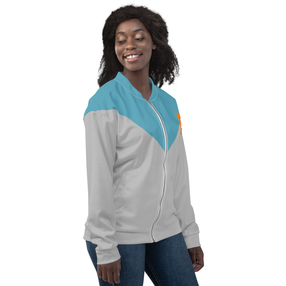 Bomber Jacket Men's Women's Braniff BI Logo