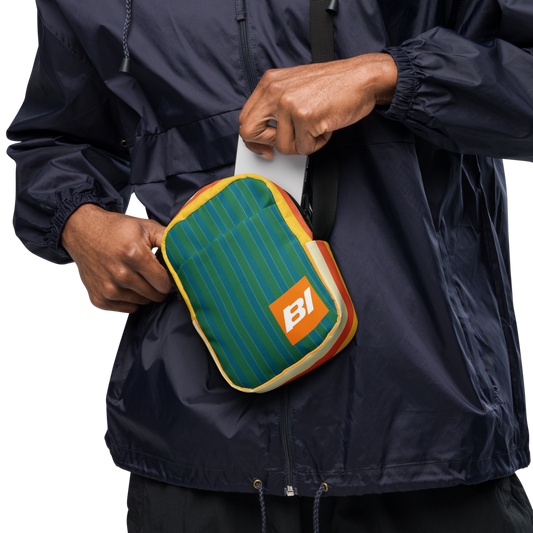 Utility Crossbody Bag Braniff End of the Plain Plane Stripes 1965
Success