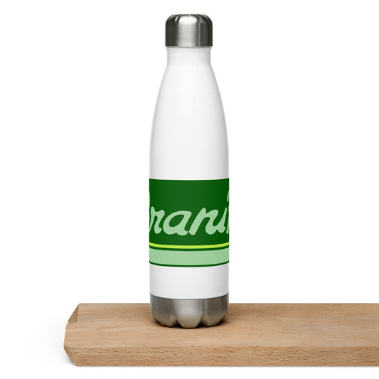 Water Bottle Stainless Steel Braniff Ultra Perseus Green 1978