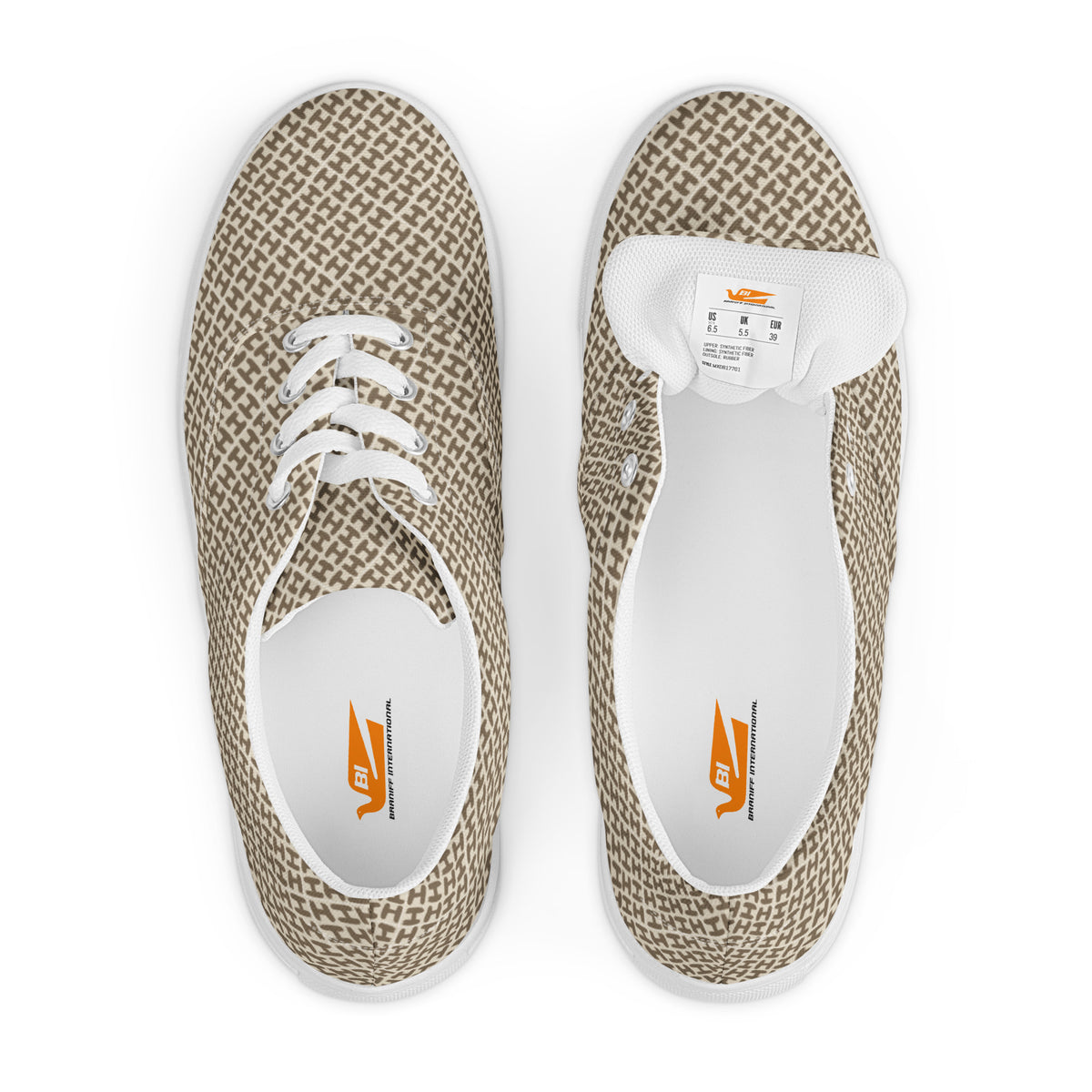 Breezy - Inspired By Taylor Swift - Sustainably Made Women’s lace-up canvas shoes main image 0