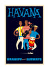 Havana, Braniff International Airways, 1950s [Musicians] - Premium Open Edition