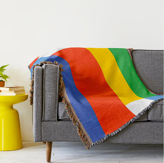 Braniff Alexander Girard Multi Color Throw Blanket – Braniff Boutique