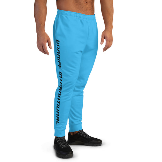 Braniff Joggers Men's Sweatpants Alexander Girard BI Logo 1967 EOTPP New Medium Blue