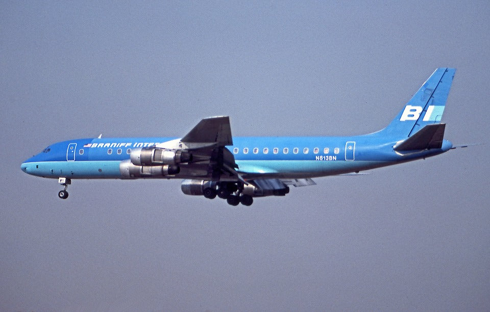 BRANIFF LIKE NO OTHER AIRLINE IN THE WORLD