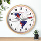 Wall Clock Braniff 707-227 El Dorado Super Jet with Route Map