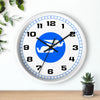 Wall Clock Braniff Boeing 727 Bulkhead with Bluebird of Happiness Blue