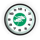 Wall Clock Braniff Boeing 727 Bulkhead with Bluebird of Happiness Green