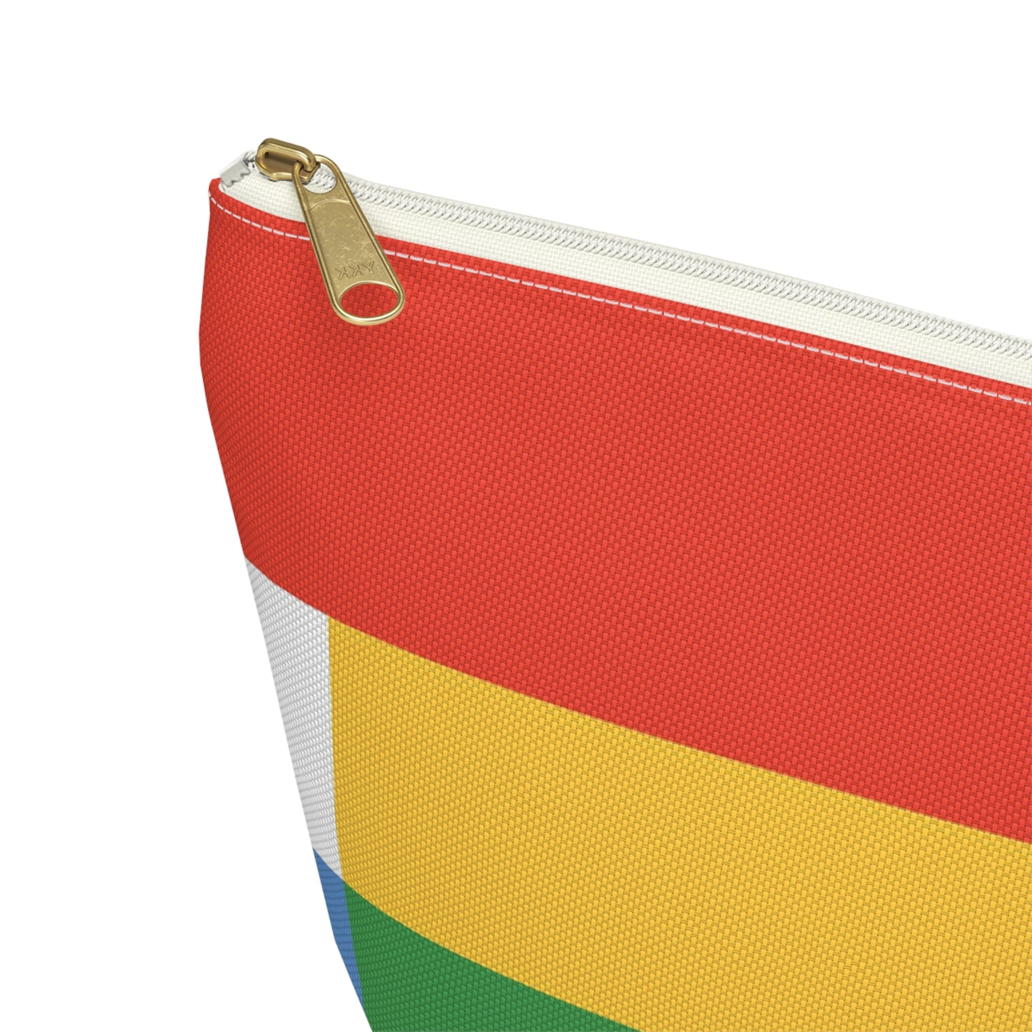 Braniff Inflight Accessory Toiletry Makeup Travel Pouch with T-bottom Alexander Girard Multi Color