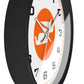 Wall Clock Braniff Boeing 727 Bulkhead with Bluebird of Happiness Orange