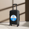 Braniff Luggage Suitcase EOTPP End of the Plain Plane Boeing 707 1965 Blue
