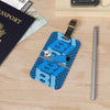 Luggage Tag Personalized Braniff EOTPP End of the Plain Plane on Tiled BI Logo Boeing 727 1966