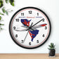 Wall Clock Braniff 707-227 El Dorado Super Jet with Route Map