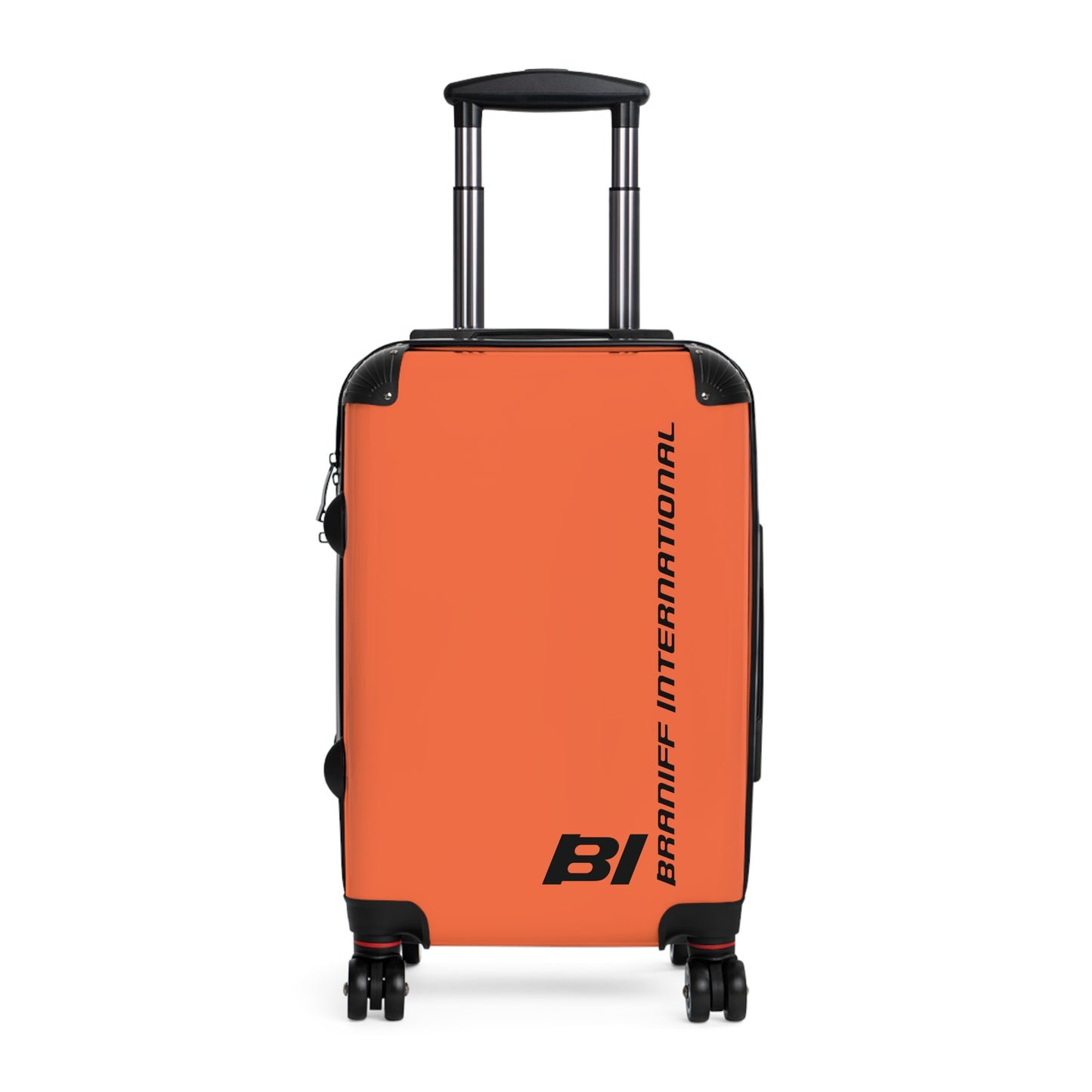 Braniff Ultra Space Jet Luggage Suitcase Braniff Alexander Girard Design End of the Plain Plane 1965 1967 Orange