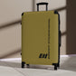 Braniff Ultra Space Jet Luggage Suitcase Braniff Alexander Girard Design End of the Plain Plane 1965 1967 Ochre