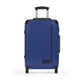 Braniff Ultra Space Jet Luggage Suitcase Braniff Alexander Girard Design End of the Plain Plane 1965 1967 New Dark Blue