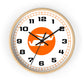 Wall Clock Braniff Boeing 727 Bulkhead with Bluebird of Happiness Orange