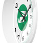 Wall Clock Braniff Boeing 727 Bulkhead with Bluebird of Happiness Green