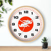 Wall Clock Braniff Boeing 727 Bulkhead with Bluebird of Happiness Red