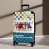 Braniff Luggage Suitcase EOTPP End of the Plain Plane Air Strip Alexander Girard Check and BI Squares Logo 1966