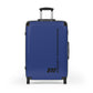 Braniff Ultra Space Jet Luggage Suitcase Braniff Alexander Girard Design End of the Plain Plane 1965 1967 New Dark Blue