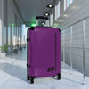 Braniff Ultra Space Jet Luggage Suitcase Braniff Alexander Girard Design End of the Plain Plane 1965 1967 Purple