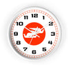 Wall Clock Braniff Boeing 727 Bulkhead with Bluebird of Happiness Red