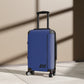 Braniff Ultra Space Jet Luggage Suitcase Braniff Alexander Girard Design End of the Plain Plane 1965 1967 New Dark Blue