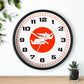 Wall Clock Braniff Boeing 727 Bulkhead with Bluebird of Happiness Red