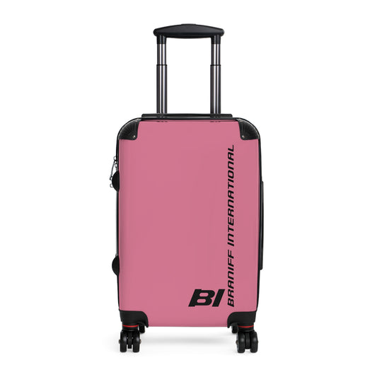 Braniff Ultra Space Jet Luggage Suitcase Braniff Alexander Girard Design End of the Plain Plane 1965 1967 Pink