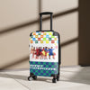 Braniff Luggage Suitcase EOTPP End of the Plain Plane Air Strip Alexander Girard Check and BI Squares Logo 1966