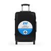 Braniff Luggage Suitcase EOTPP End of the Plain Plane Boeing 707 1965 Blue