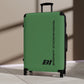 Braniff Ultra Space Jet Luggage Suitcase Braniff Alexander Girard Design End of the Plain Plane 1965 1967 Panagra Green
