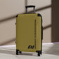 Braniff Ultra Space Jet Luggage Suitcase Braniff Alexander Girard Design End of the Plain Plane 1965 1967 Ochre