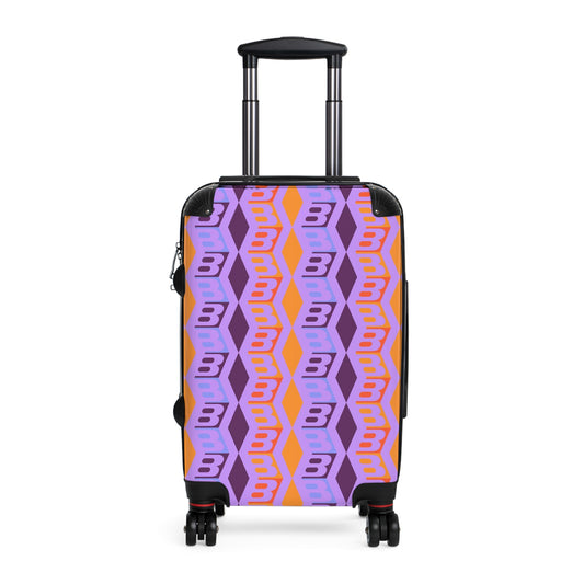 Braniff Ultra Space Jet Luggage Suitcase Braniff Wolf Gordon Design DFW 1973