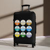 Braniff Luggage Suitcase EOTPP End of the Plain Plane BAC One-11 Circle Logos 1965 Multi Color
