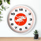 Wall Clock Braniff Boeing 727 Bulkhead with Bluebird of Happiness Red