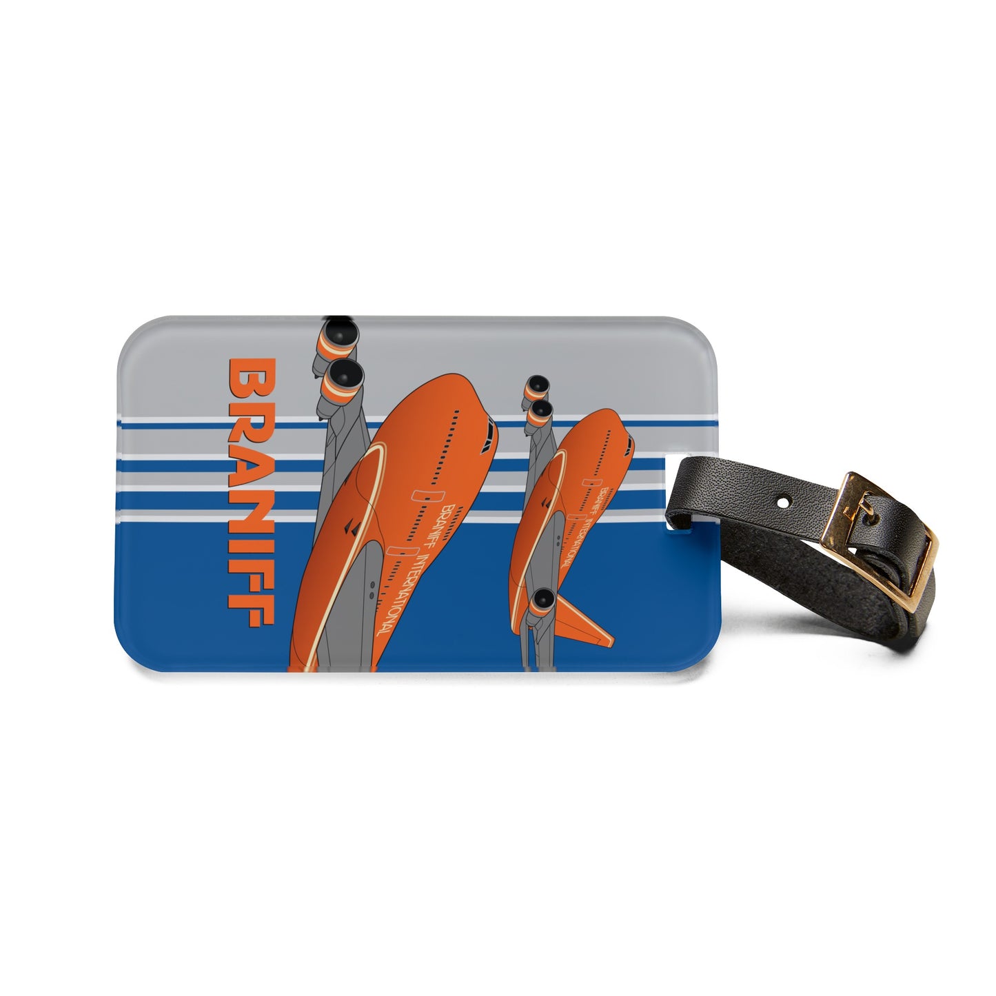 Luggage Tag Personalized Ultra Space Boeing 747SP-27 1978