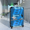 Braniff Luggage Suitcase EOTPP End of the Plain Plane Boeing 727 Fleet on BI Tiled Logo 1966