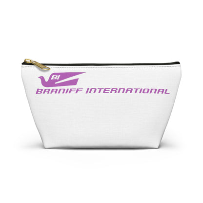 Braniff Inflight Accessory Toiletry Makeup Travel Pouch - Bluebird Inflight Luxury Bag - Braniff Boutique