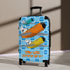 Braniff Luggage Suitcase EOTPP End of the Plain Plane Boeing 727 Fleet on BI Square Logo 1966