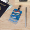 Luggage Tag Personalized Ultra Space McDonnell Douglas DC-8-62 1978