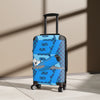Braniff Luggage Suitcase EOTPP End of the Plain Plane Boeing 727 Fleet on BI Tiled Logo 1966