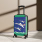 Braniff Ultra Space Jet Luggage Suitcase Concorde Green