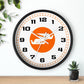 Wall Clock Braniff Boeing 727 Bulkhead with Bluebird of Happiness Orange