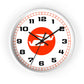 Wall Clock Braniff Boeing 727 Bulkhead with Bluebird of Happiness Red
