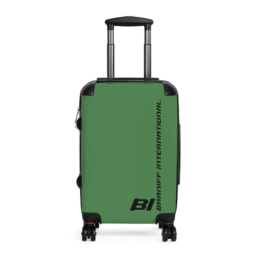 Braniff Ultra Space Jet Luggage Suitcase Braniff Alexander Girard Design End of the Plain Plane 1965 1967 Panagra Green