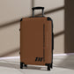 Braniff Ultra Space Jet Luggage Suitcase Braniff Alexander Girard Design End of the Plain Plane 1965 1967 Brown