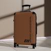 Braniff Ultra Space Jet Luggage Suitcase Braniff Alexander Girard Design End of the Plain Plane 1965 1967 Brown