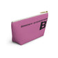 Braniff End of the Plain Bag Accessory Toiletry Makeup Travel Pouch Luggage with T-bottom Pink