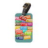 Luggage Tag Personalized End of the Plain Plane Air Cargo Tag South America Domestic US 1965